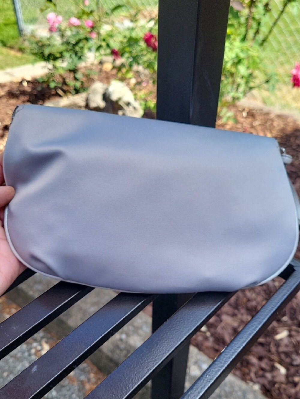 Coach Lavender Gray Wristlet Clutch - Picture 5 of 12